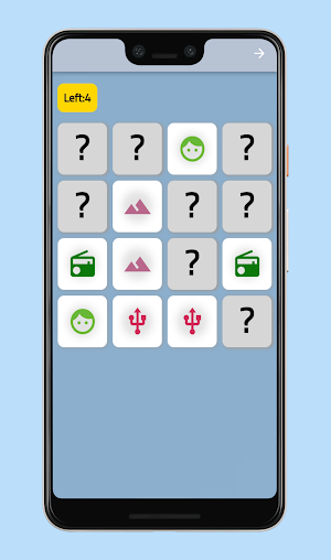 Memory Matching Game Screenshot 1