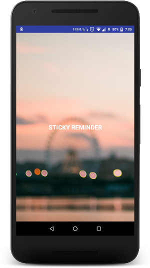 Sticky Reminder Screenshot 0
