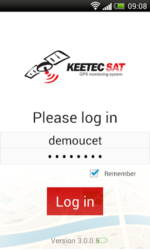 KeetecSAT - GPS monitoring Screenshot 0