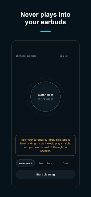 Speaker Cleaner - Water Eject Screenshot 3