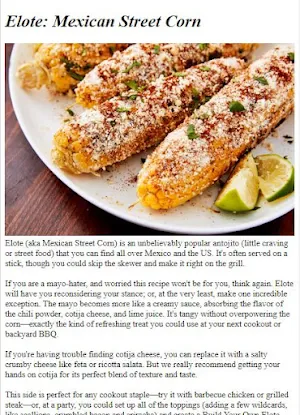 Mexican Cooking Guide Screenshot 2