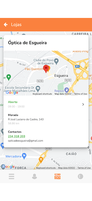 Óptica de Esgueira Screenshot 2