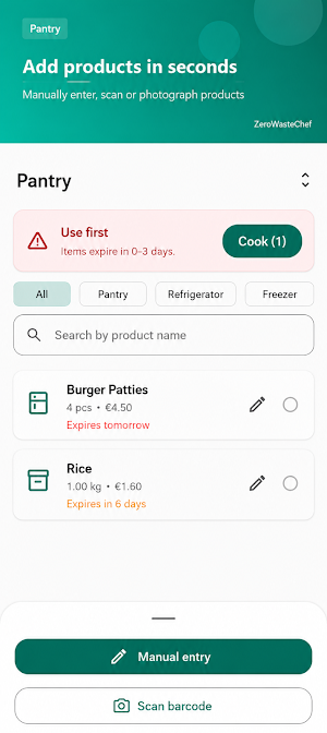 Zero Waste Chef Screenshot 1