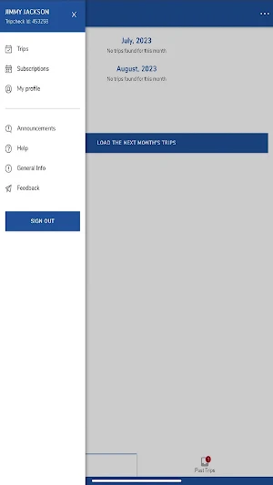 Pace TripCheck Screenshot 2