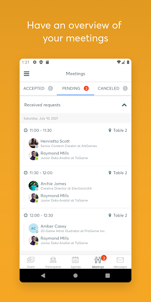 Connect2B Screenshot 3