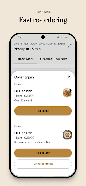 Golden Lotus Indian Bar Grill Screenshot 3