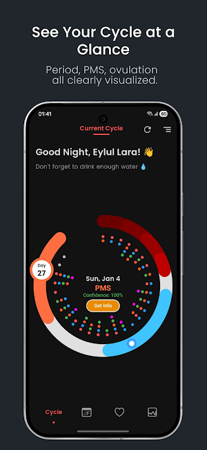 ReglFit–Cycle & Period Tracker Screenshot 3