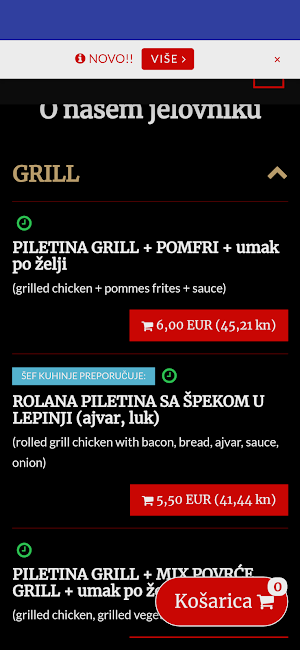 Klopizza Ogulin Screenshot 0