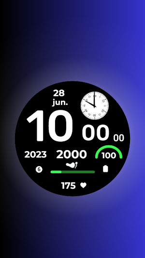 Slide5 Watch Face Screenshot 0