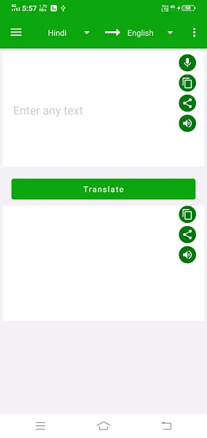 Hindi English Translator Screenshot 0