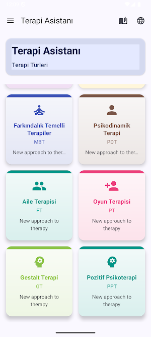Therapy Assistant Screenshot 0
