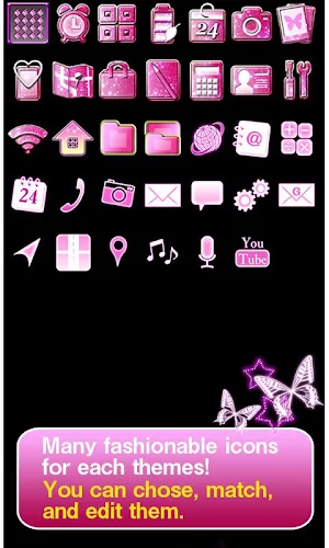 Wallpaper Cosmic Butterflies Screenshot 3