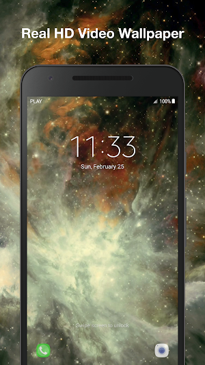 Shadow Galaxy Live Wallpaper Screenshot 2