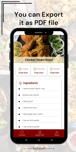 Food Recipes Screenshot 2