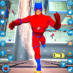Light Speed Hero City Rescue Screenshot 0