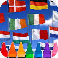 Europe : Coloring Flags