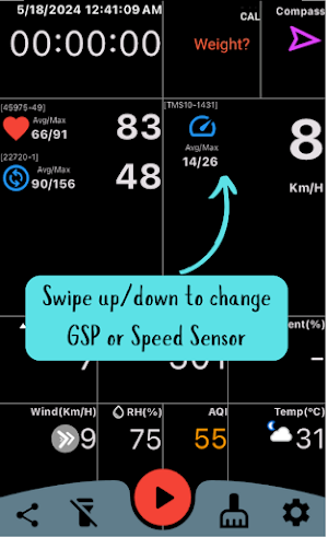 Cyclo Bike Meter Screenshot 0