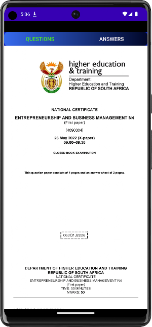 TVET Entrepreneurship & B Man Screenshot 1