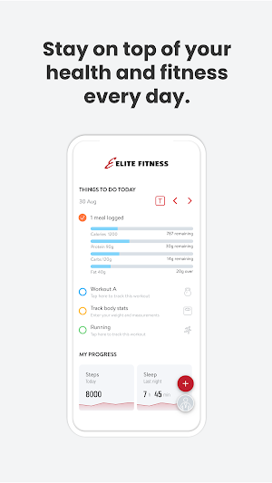 Elite Sports and Fitness Screenshot 0