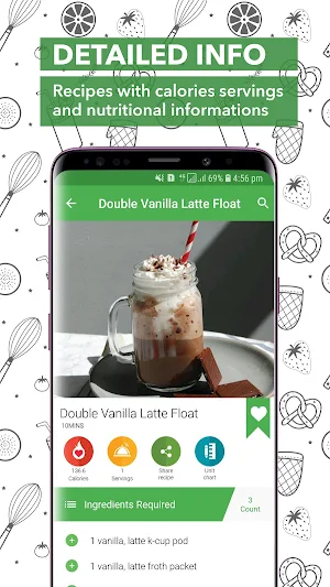 Food Book Recipes, Shopping List Screenshot 3