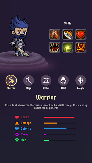 The Walking Hero (Auto Battle Idle RPG MMO Game) Screenshot 3