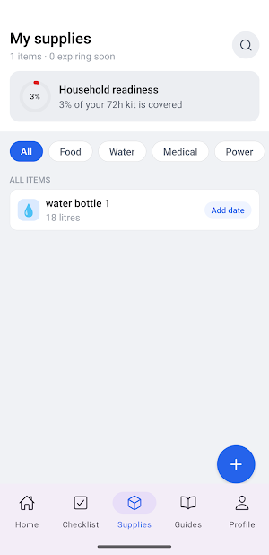 Ready — Emergency Kit Planner Screenshot 2