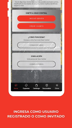 Gear Central Membership Screenshot 0