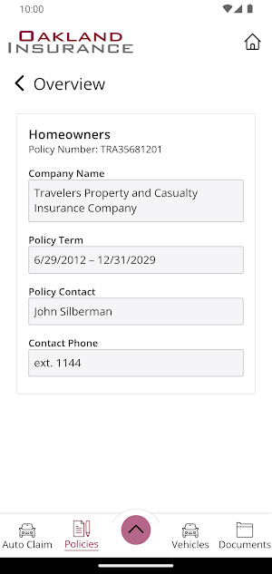 Oakland Insurance Agency Screenshot 3