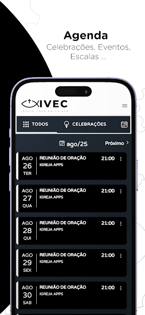 IVEC - Igreja Você em Cristo Screenshot 3