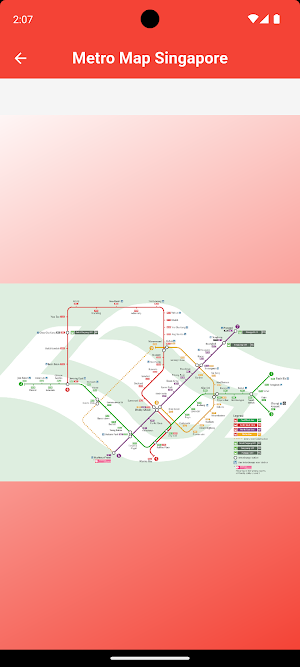 Singapore Metro Map Screenshot 3
