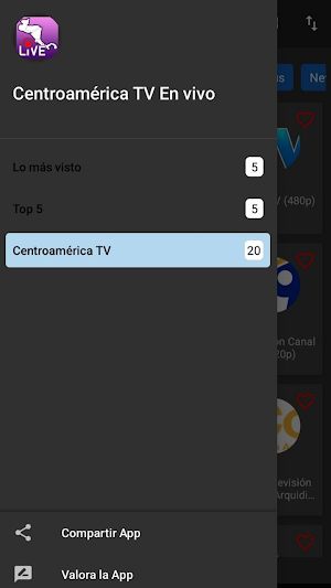 Centroamérica TV En vivo Screenshot 1