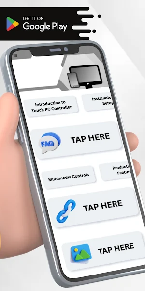 Touch PC Controller App Hints Screenshot 3