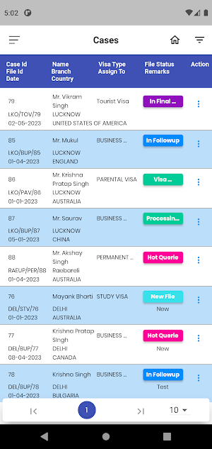 SanE-Visa Screenshot 3
