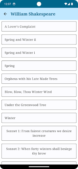 zpoetry Screenshot 1
