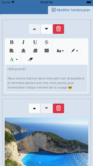 Diariste Screenshot 1