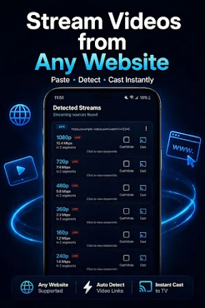 InstantCast & Web Video Caster Screenshot 2