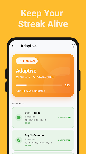 PushApp: Push-Up Workouts Screenshot 3