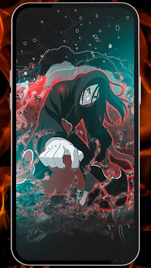 Akatsuki Ninja HD Wallpaper Screenshot 2