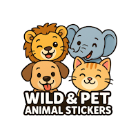 Wild & Pet Animal Stickers