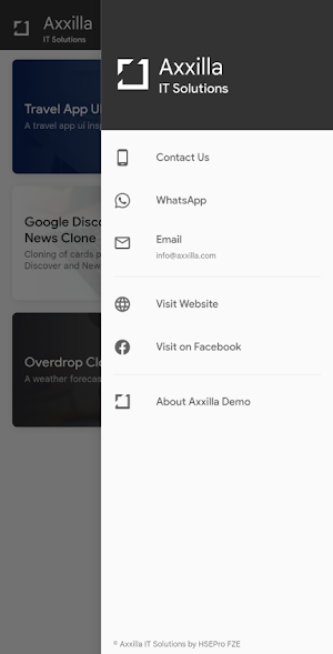 Axxilla Demo Screenshot 2