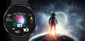 Future GUI Animated Watch Face Screenshot 0