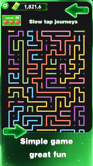 Arrows Puzzle: Unlock within Screenshot 1