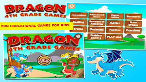 4th Grade Games: Dragon Screenshot 0