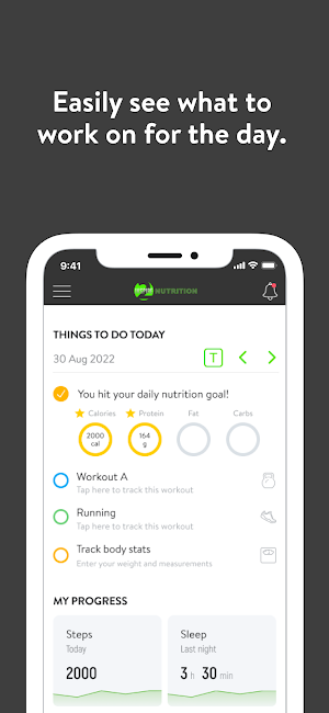 2Inspire Fitness App Screenshot 1
