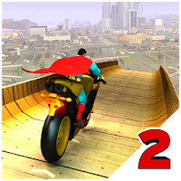 Super Hero Bike Mega Ramp 2