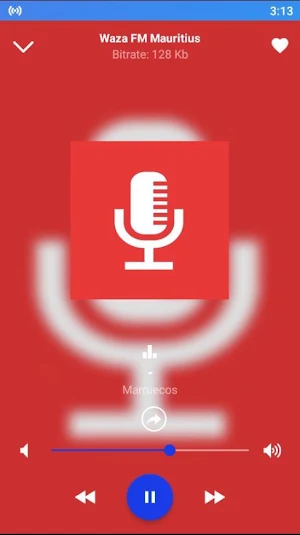 radio for waza fm mauritius Screenshot 0