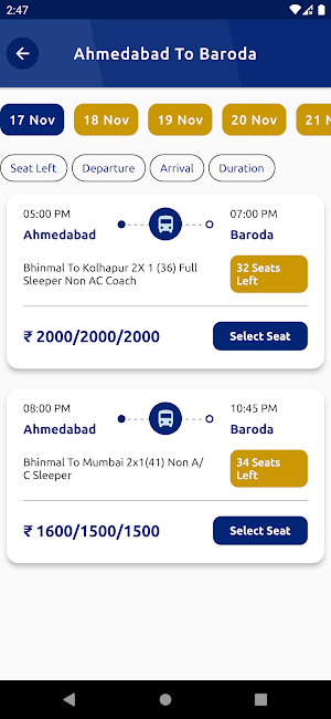 Shree Chamunda Travels Agency Screenshot 2