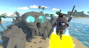 Pirates Island on Caribbean Sea Polygon Screenshot 1