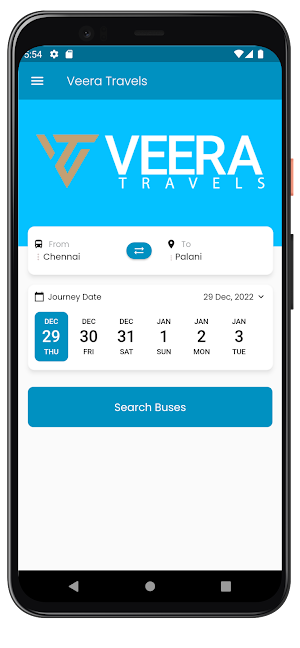 Veera Travels Screenshot 1