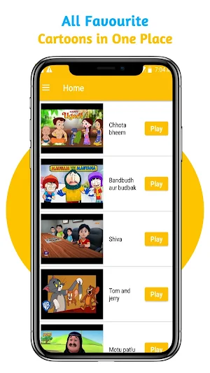 Kimbo : Cartoon Video App Screenshot 1